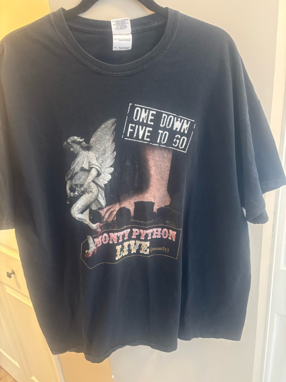 Gildan Black Monty Python Live Graphic Tee